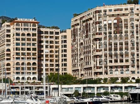 Прекрасная квартира с видом на море в Монако